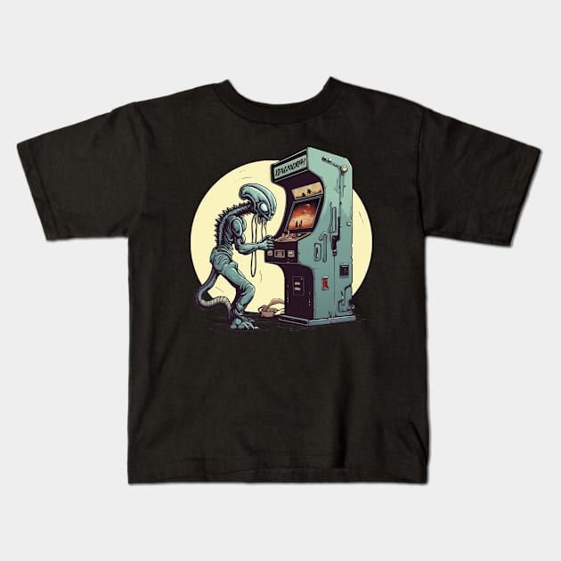 Xenomorph 2.0 Kids T-Shirt by apsi